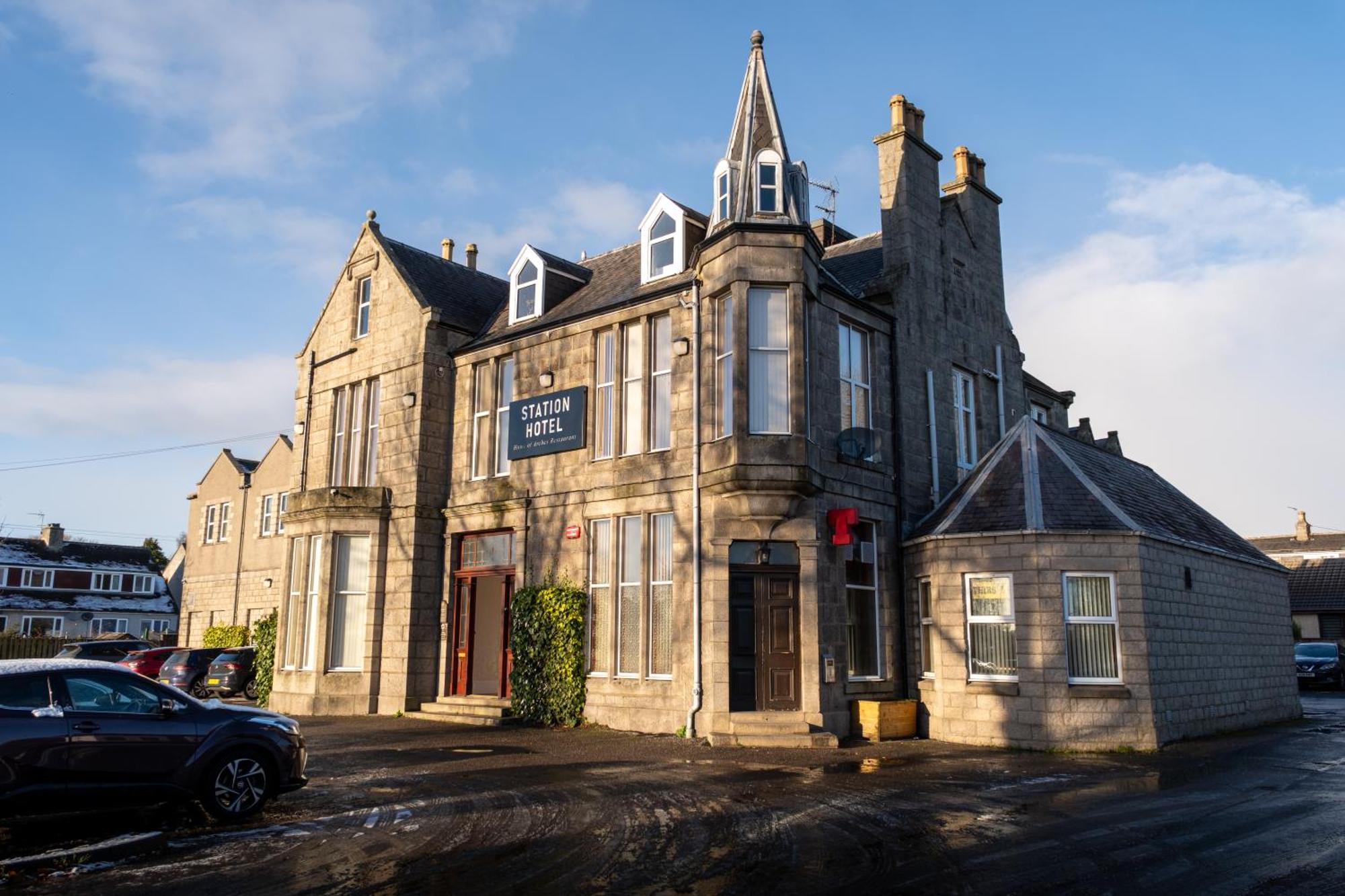 Station Hotel Ellon 外观 照片